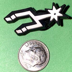 (10 for $15) San Antonio Spurs Basketball 🏀 NBA Crocs Shoe Charms